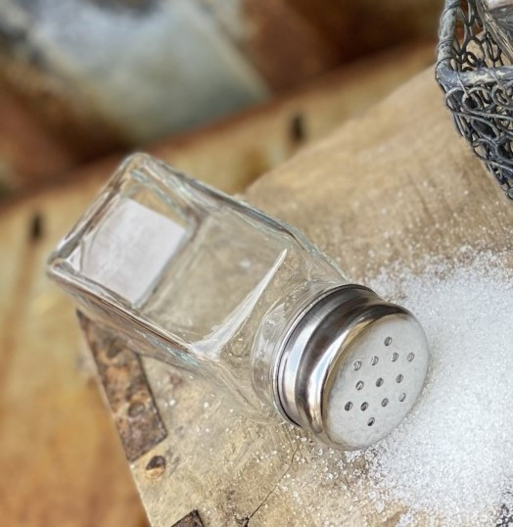 Salt / peppar kar i glas