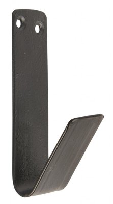Ruffig svart järn krok i enkel platt modell. Stilren och snygg modell. Från Ib Laursen Mäter B: 2,3 H: 9 D: 3,7