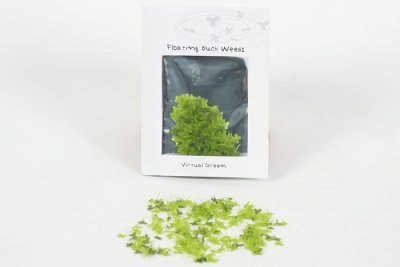 Små gröna flytblad att dekorera med. Att ha i tex fågelbad, tillsammans med flytljus eller i ett vatten arrangemang tex. Bladen