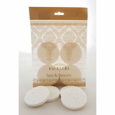Ansiktssvamp HAMAM 4-pack