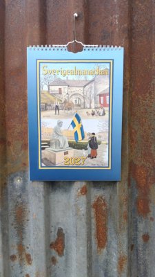 Almanacka A4 2027 Sverigealmanackan