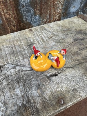 Tomtens mini Nissar med lussekatt 