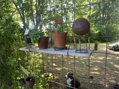 Konsol i rost för armeringsnät att hänga