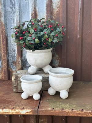 Kulan krukan i grå betong