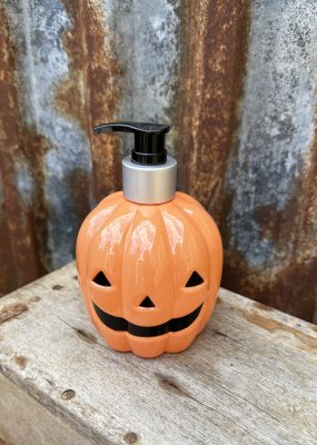 Tvål pumptvål orange pumpa Halloween 