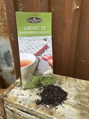 Grönt te Rabarber Grädd