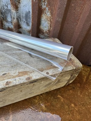 Cellofan på rulle genomskinlig 