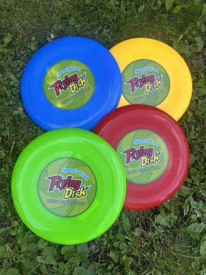 Frisbee i färgglad modell 