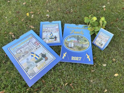 Almanacka A4 2027 Sverigealmanackan