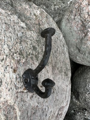 Krok i gjutjärn i ruffig modell