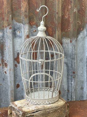 Fågelbur öppningsbar modell i antik stil