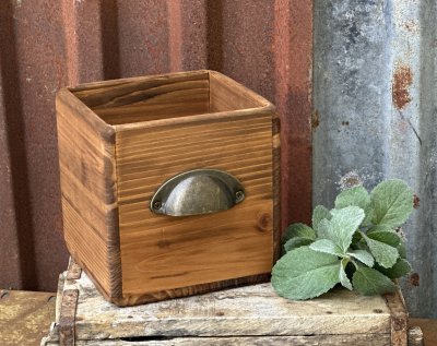 Trälåda Möllan med handtag