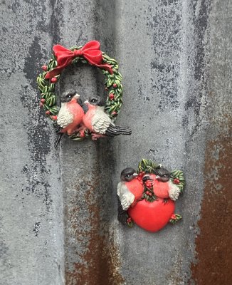 Magnet / kylskåpsmagnet med domherre