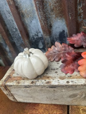 Beige pumpa i keramik