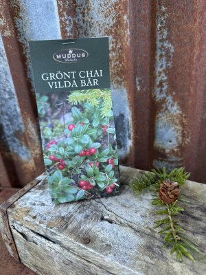 Grönt Te med smak av chai och vilda bär