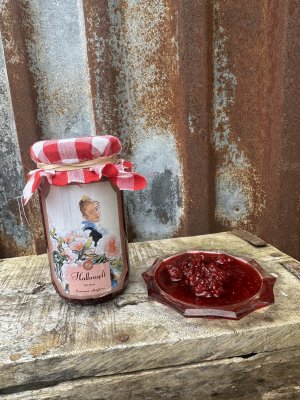 Carl Larsson Hallonsylt ekologisk med hallon från Sverige