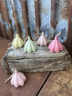 Blomformad färgglad bubbel klocka