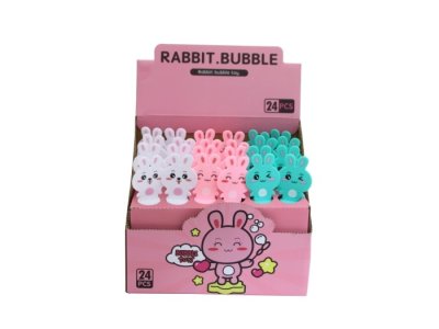 Såpbubblor i färgglad kanin förpackning