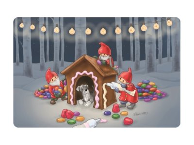 Bordstablett Godishus