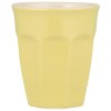Mynte Cafe Latte kopp utan öra i nyans Lemonad. Praktisk stapelbar modell som passar lika bra till kaffe och te som saft eller v