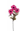 Lila rosa höst Rudbeckia. Välarbetad och verklighetstrogen konstblomma med flera blommor och längre stjälk. Lika fin ensam som t