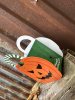 Presentpåse Halloween pumpa med handtag 