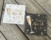 Nyårs servetter med stjärnor, glam och glamor