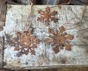 Snöstjärna / snöflinga i rost