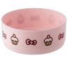 Stapelbar lunch / picknik låda från Hello Kitty. Praktisk och fin modell i rosa och vitt med motiv. Toppen kan användas som skål