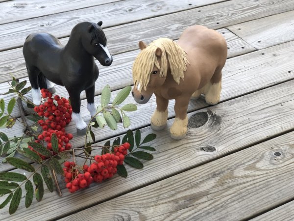 Hästen Blacken en svart ståtlig skönhet att dekorera med. Designad av Erkers Marie Persson Leksand. Unik i sin stil och modell.