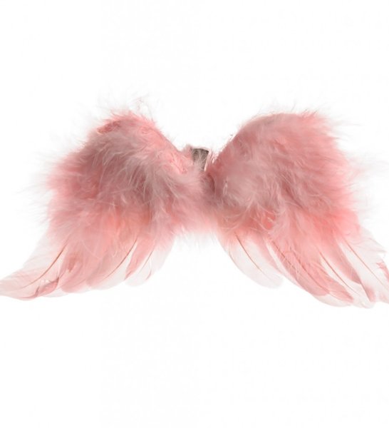 Duniga ängla vingar med nypa / klipp