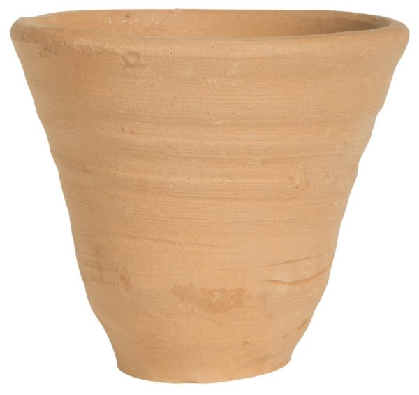 Lerkrukor med vackert mönster. I mindre modell som gör sig lika bra till levande och konstgjorda blommor, som till förvaring och