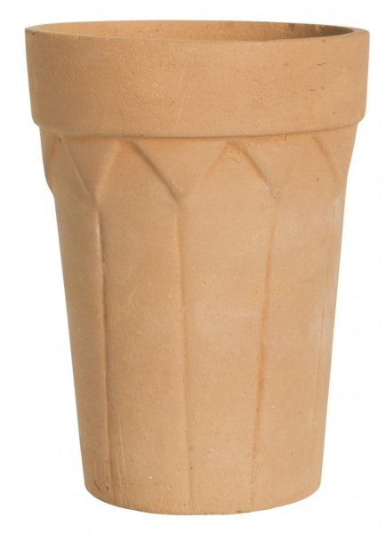 Lerkrukor med vackert mönster. I mindre modell som gör sig lika bra till levande och konstgjorda blommor, som till förvaring och