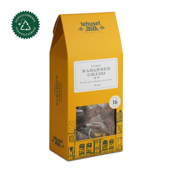 Te Rooibos Rabarber Grädd