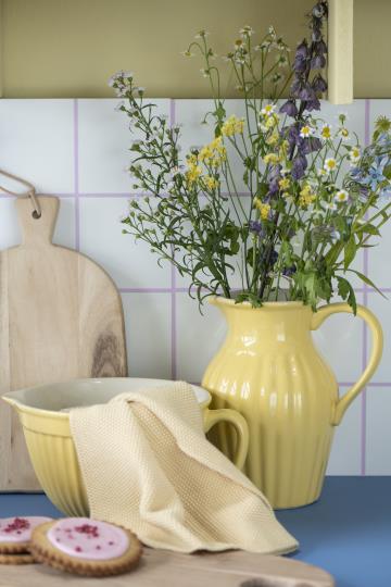 Mynte kanna / tillbringare med handtag i nyans Lemonad. Tillverkad i stengods av hög kvalité. Se mer info i produkt kategorin ov