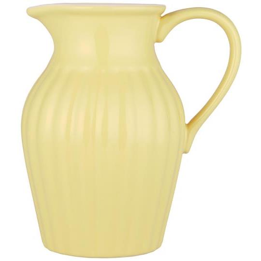 Mynte kanna / tillbringare med handtag i nyans Lemonad. Tillverkad i stengods av hög kvalité. Se mer info i produkt kategorin ov