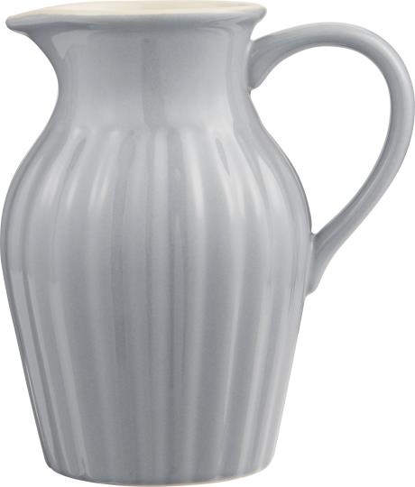 Mynte kanna / tillbringare med handtag i nyans French Grey. Tillverkad i stengods av hög kvalité. Se mer info i produkt kategori