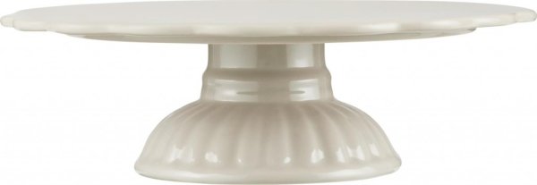 Mynte Tårtfat / kakfat på fot nyans Latte. Tillverkad i stengods av hög kvalité. Se mer info i produkt kategorin ovan. H: 9 Ø: