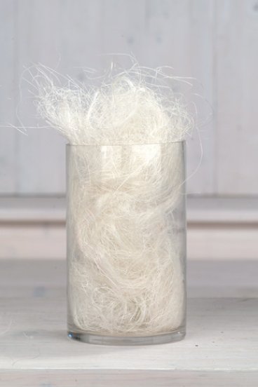 Sisal att dekorera med pynta och pyssla med. I arrangemang av blommor, ljus eller liknande. Finns i flera olika nyanser. -Lila 2