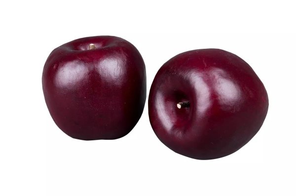 Rött äpple att dekorera med