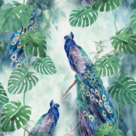 Vackra servetter med påfågel i fina nyanser.   33cm * 33cm 3-lager  20 per paket   ( vattenbaserade färger, miljövänliga, blekta