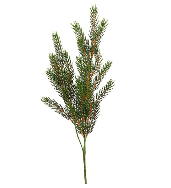 Grön grankvist i vacker konstgjord modell. Att dekorera med ensam eller som utfyllnad i en bukett eller arrangemang. Från Mr Pla