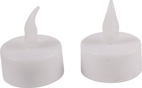 Vita värmeljus/te ljus batteriljus/timerljus med 6tim timer. Tex slå på ljuset kl 18.oo det brinner/lyser då i fem timmar slår a