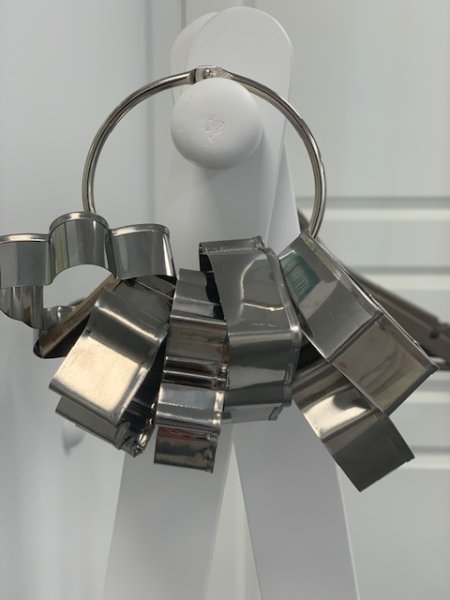 Klassiska pepparkaksformar 6st på ring till bakning 