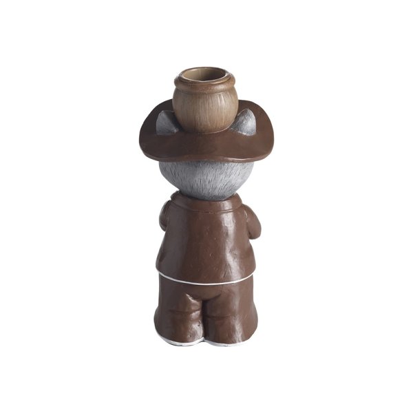 Katt ljusstake och dekoration designade Annica Hovbom