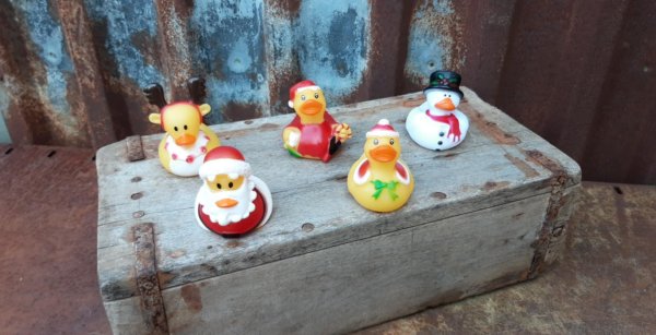 Klassisk badanka med jul och vinter teama 