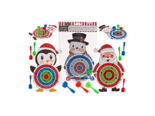 Piltavla " Jul " med magnetiska pilar