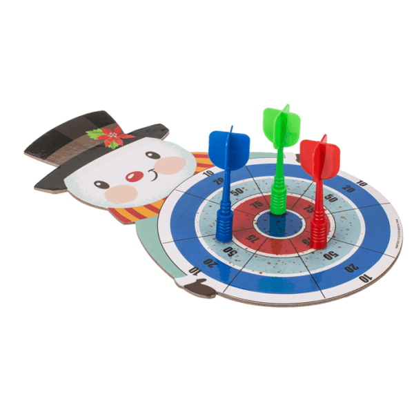 Piltavla " Jul " med magnetiska pilar