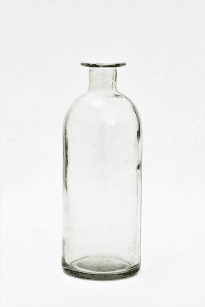 Klassisk vatten flaska /karaff /vas i glas