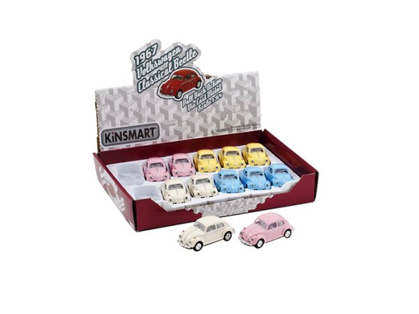 WW Bubbla 1967 mini leksaksbil i plåt nostalgi leksaksbil. I milda pastell nyanser om -Rosa -Vit -Gul -Blå Med gummi däck. I ska